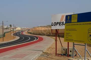 La nueva pinta de la carretera de Melenara/TA.